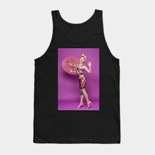 Pin Up Greetings from the Rope Bunny Tank Top